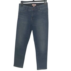 JUICY COUTURE faded Deep Blue Cropped Jeans size 2 Women’s